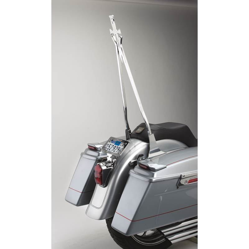 CYCLE VISIONS DAGGERTUDE STICK CHR 30" WIDTH8.25-8.75 CV-8009