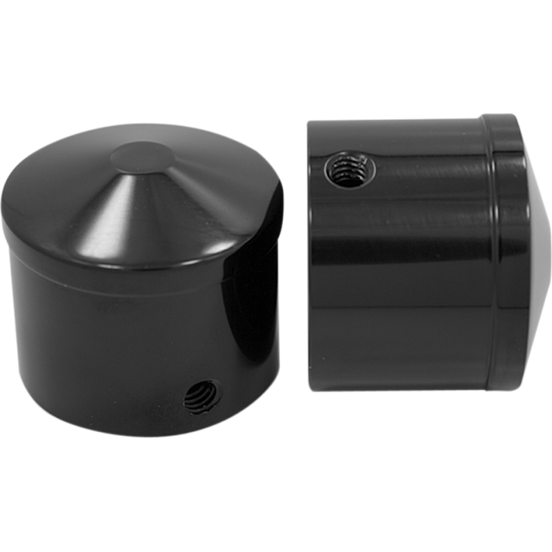 AVON GRIPS 07-19 MDELS FRT BLK AXLE CAPS AIRCUSH AXL-AIR-ANO