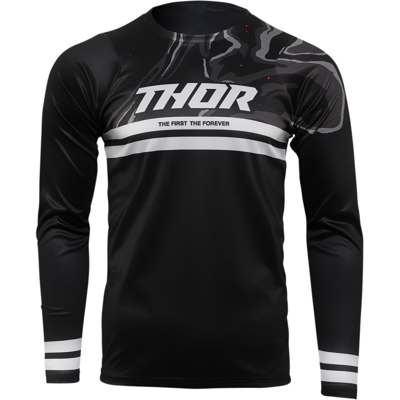 THOR JRSY ASSIST LS BNGR BK LG 5120-0189