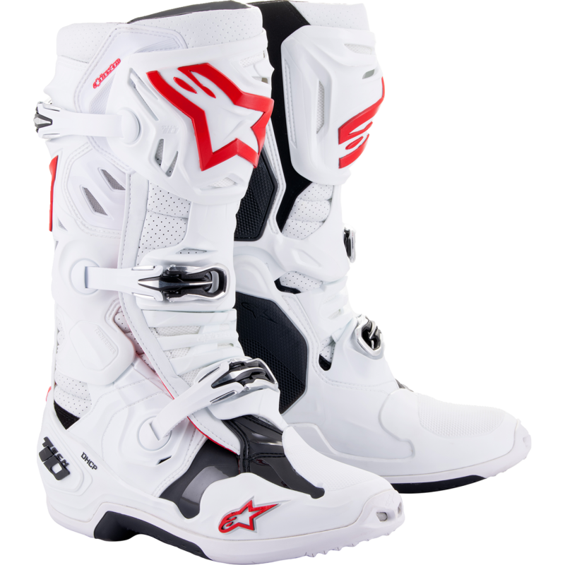 ALPINESTARS BOOT T10 VNT WT/RD 11 2010520-2230-11