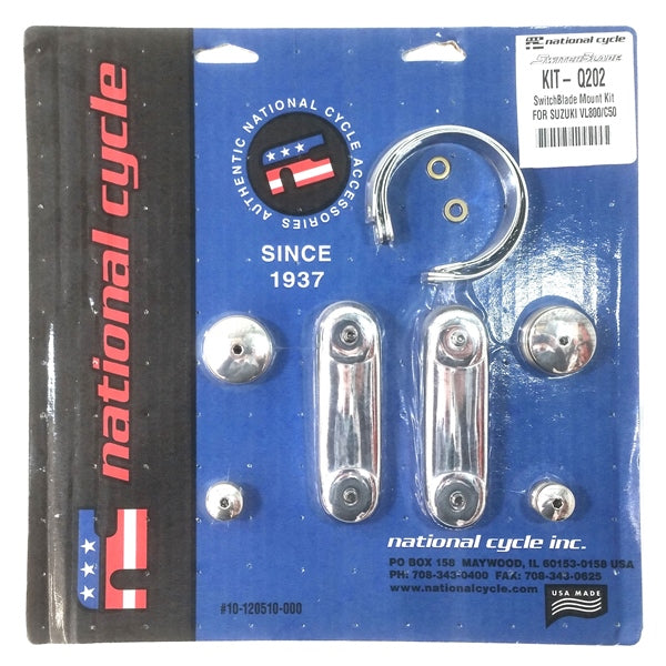 NATIONAL CYCLE WINDSHIELD MOUNT KIT SWITCHBLADE KIT-Q202