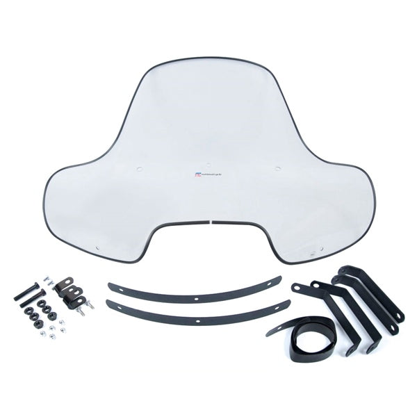 NATIONAL CYCLE WINDSHIELD FIXED CLR UNIV N2573