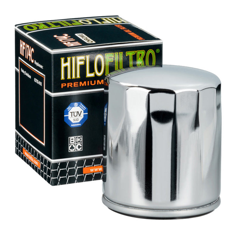 HI FLO HI-FLO O-FILT HD 6379301K V-ROD CHROME 6379301K