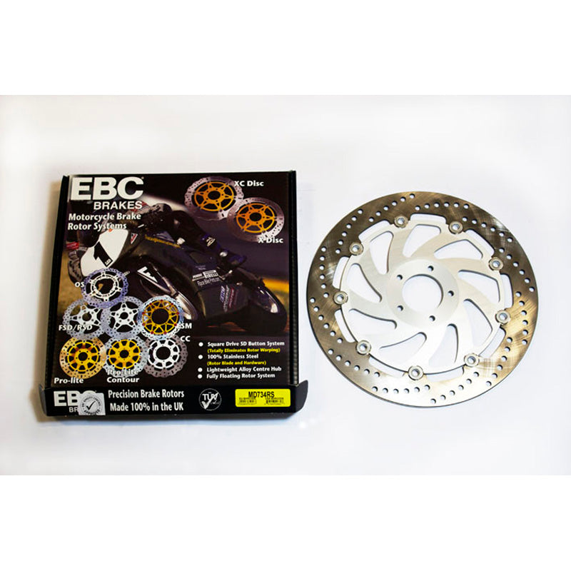 EBC ROTOR FRONT BUELL M2 CYCLONE X1 LIGHTNING 00-05. MD734RS