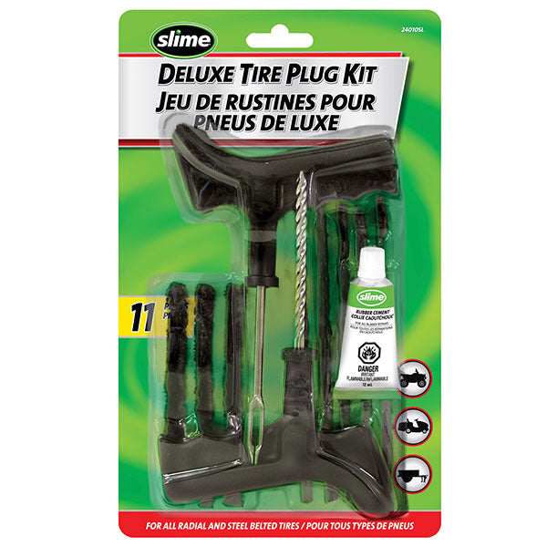 SLIME DELUXE TIRE PLUG KIT 24010SL