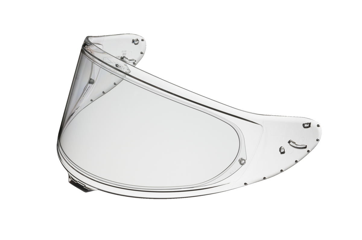 SHOEI CWR-F2 SHIELD W/PINS CLEAR 10 CWRF2 CLEA OS