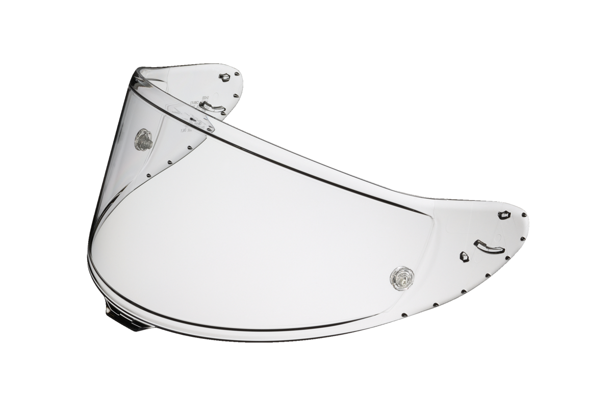SHOEI CWR-F2R SHIELD CLEAR W/T.O.P. RACING 10 CWRF2RCLEA OS