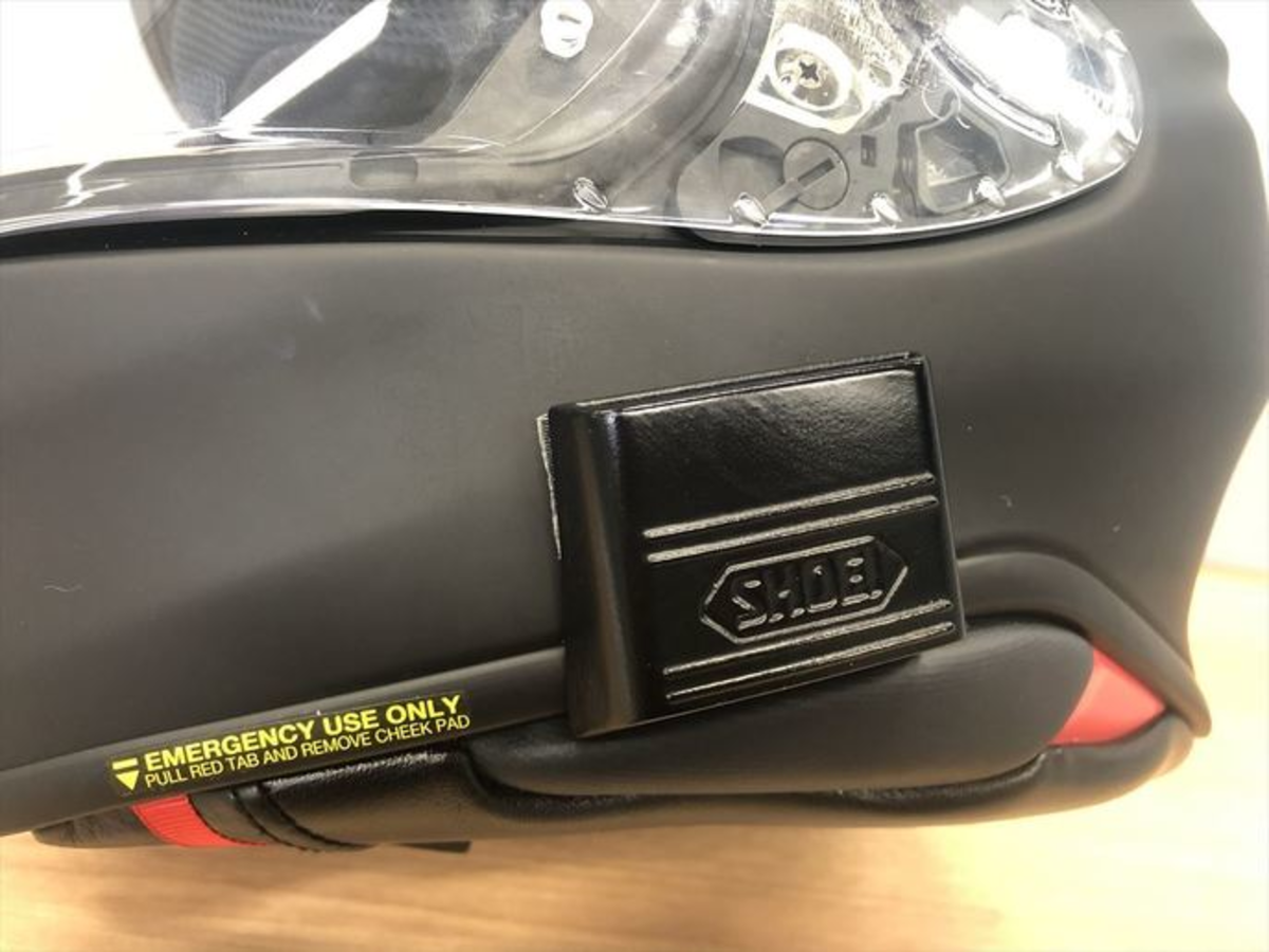 SHOEI SHOEI UNIVERSAL COM HOLDER (WITH VELCRO) 80UCH