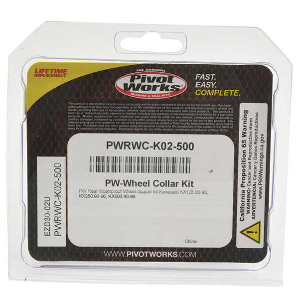 PIVOT WORKS WATERPROOF WHEEL SPACER KIT KAWASAKI PWRWC-K02-500