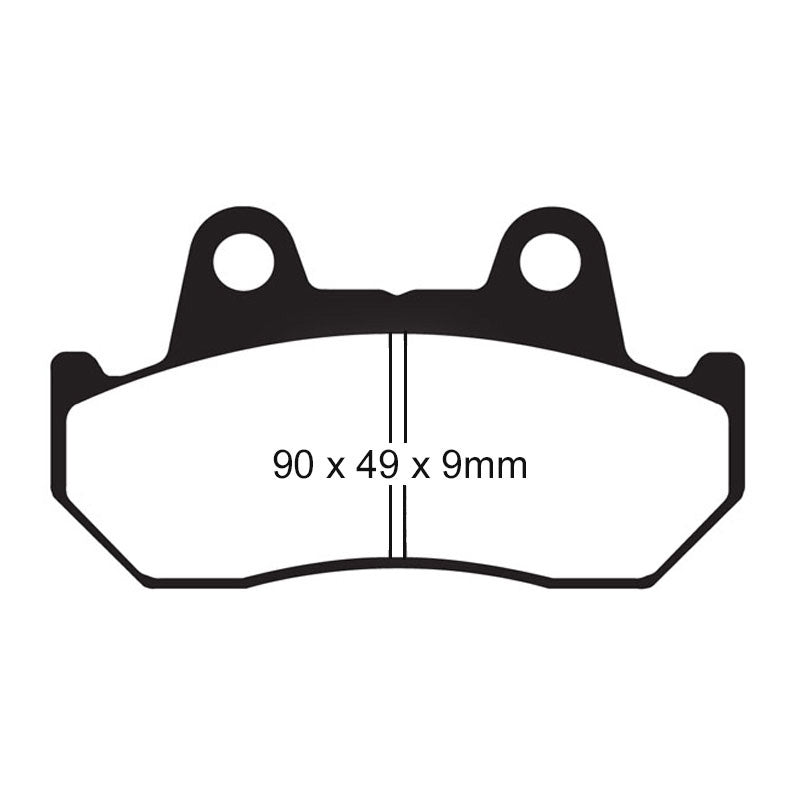 EBC EBC PAD FA692FERODO 310-0692(FDB538P)(VD123/2) FA69_2