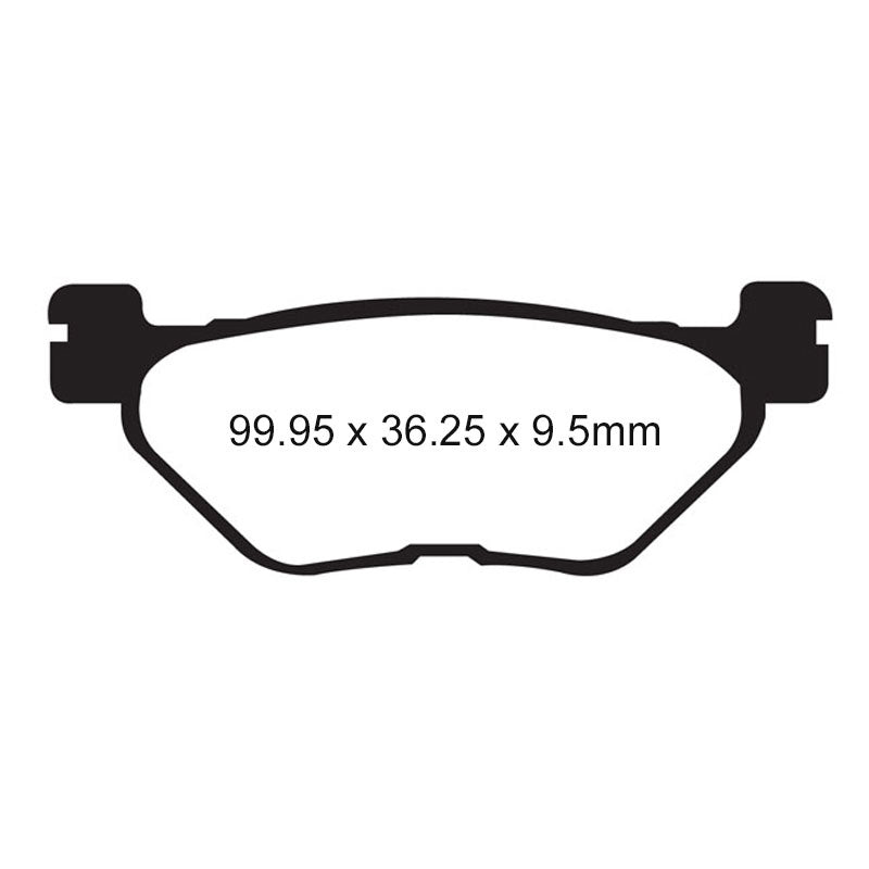 EBC EBC PAD FA319/2FERODO 310-3192(FDB2156P)(VD269/2) FA319_2