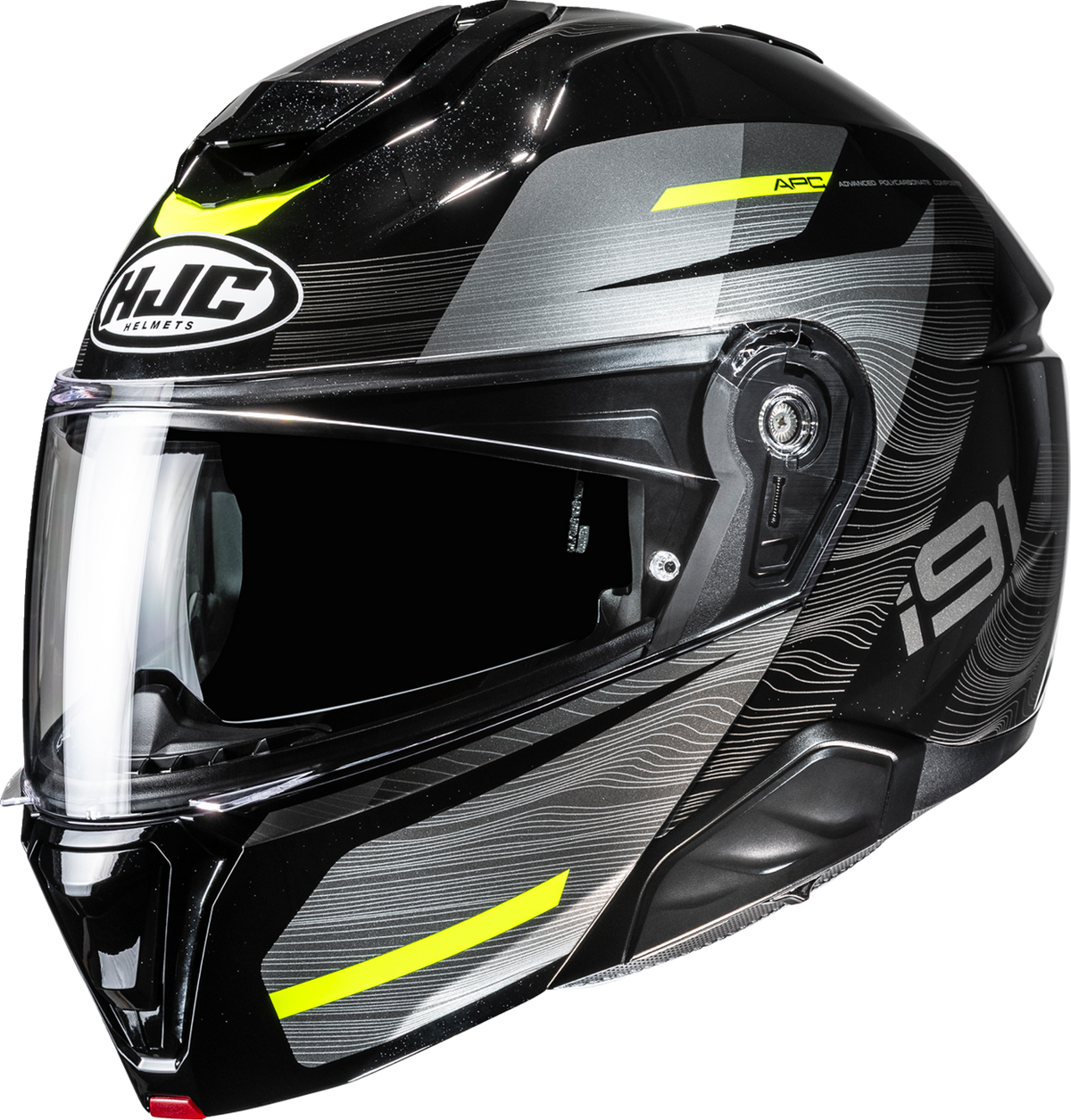 HJC I91 DUSK BK/HV XL EP35NEP743HV
