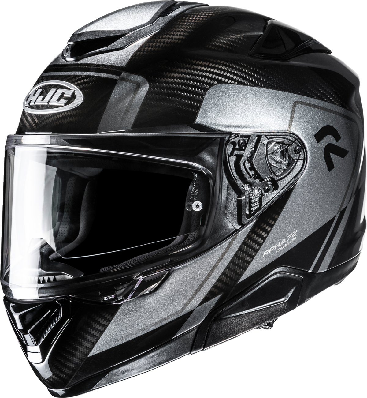 HJC RPHA 72 CARBON FYNEX BK/SL XL FB25NEP7005V