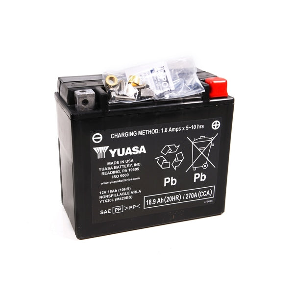 YUASA YTX20L (FA) YUASA BATTERY YUAM420BS