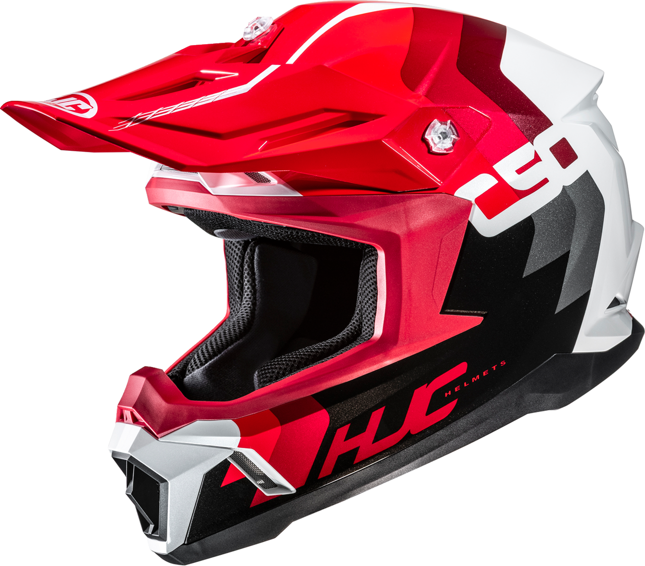 HJC C50 PRIMAL WH/RD 2XL MP46NEP8101V