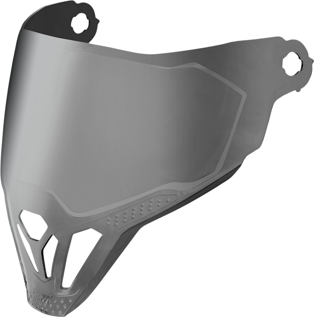 ICON AFLT FORCE SHIELD RST SILVER 0130-0995