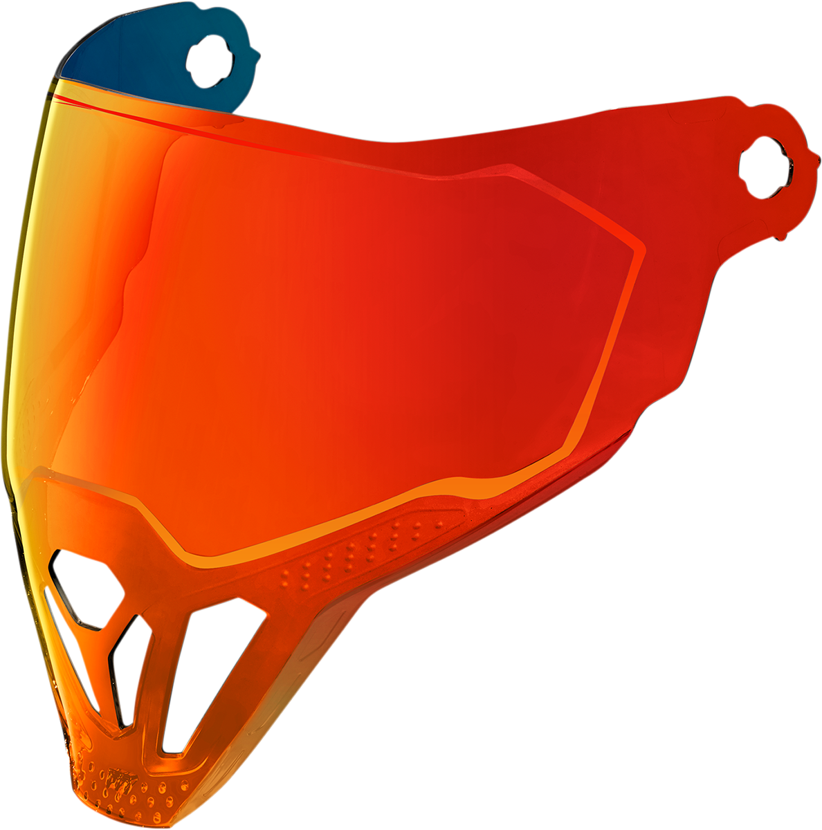 ICON AFLT FORCE SHIELD RST RED 0130-0998