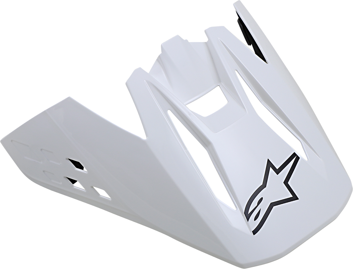 ALPINESTARS VISOR S-M5 SOLID GLOSS WT 8983021-2180