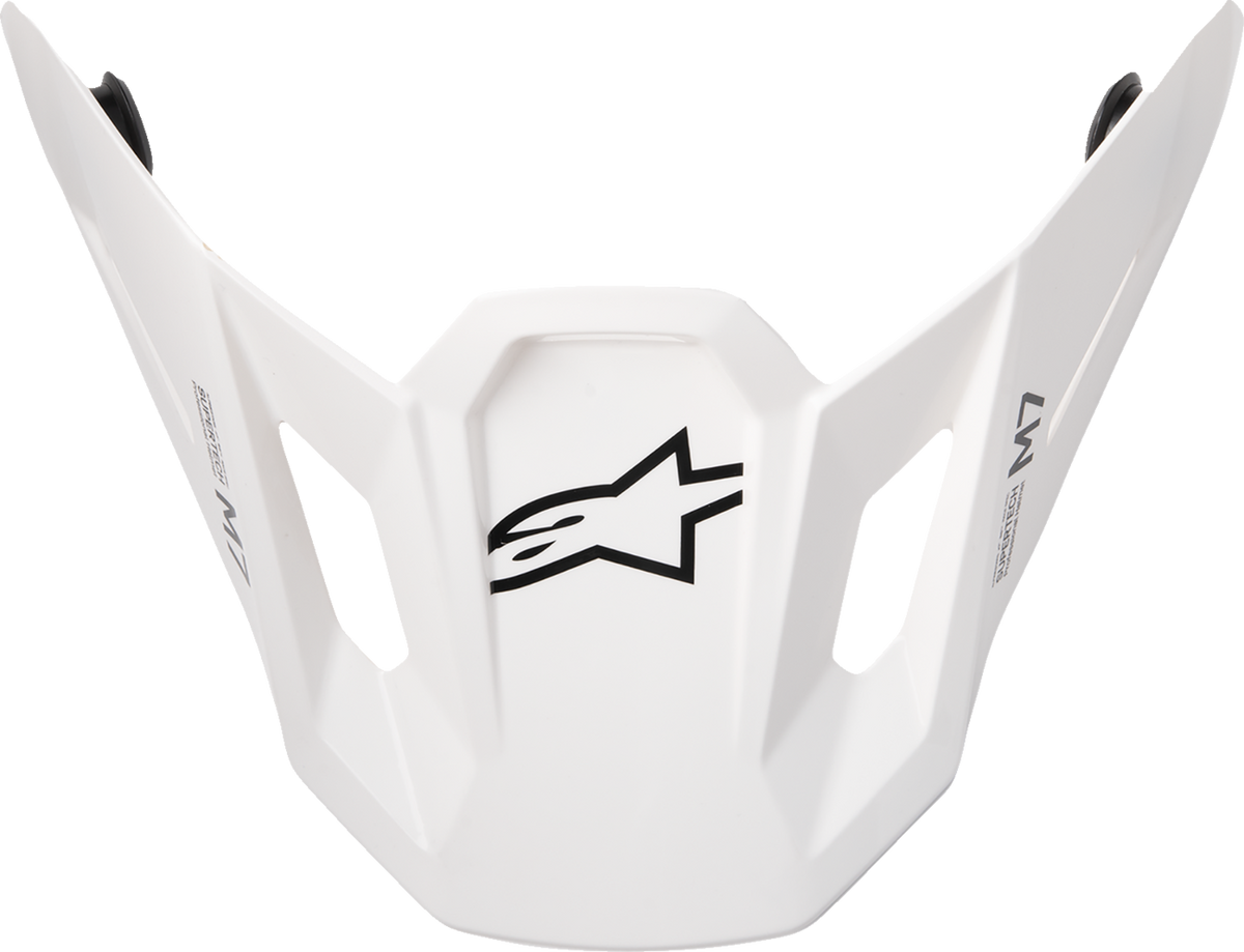 ALPINESTARS VISOR SM7 WHITE-GLOSS 8980826-2180