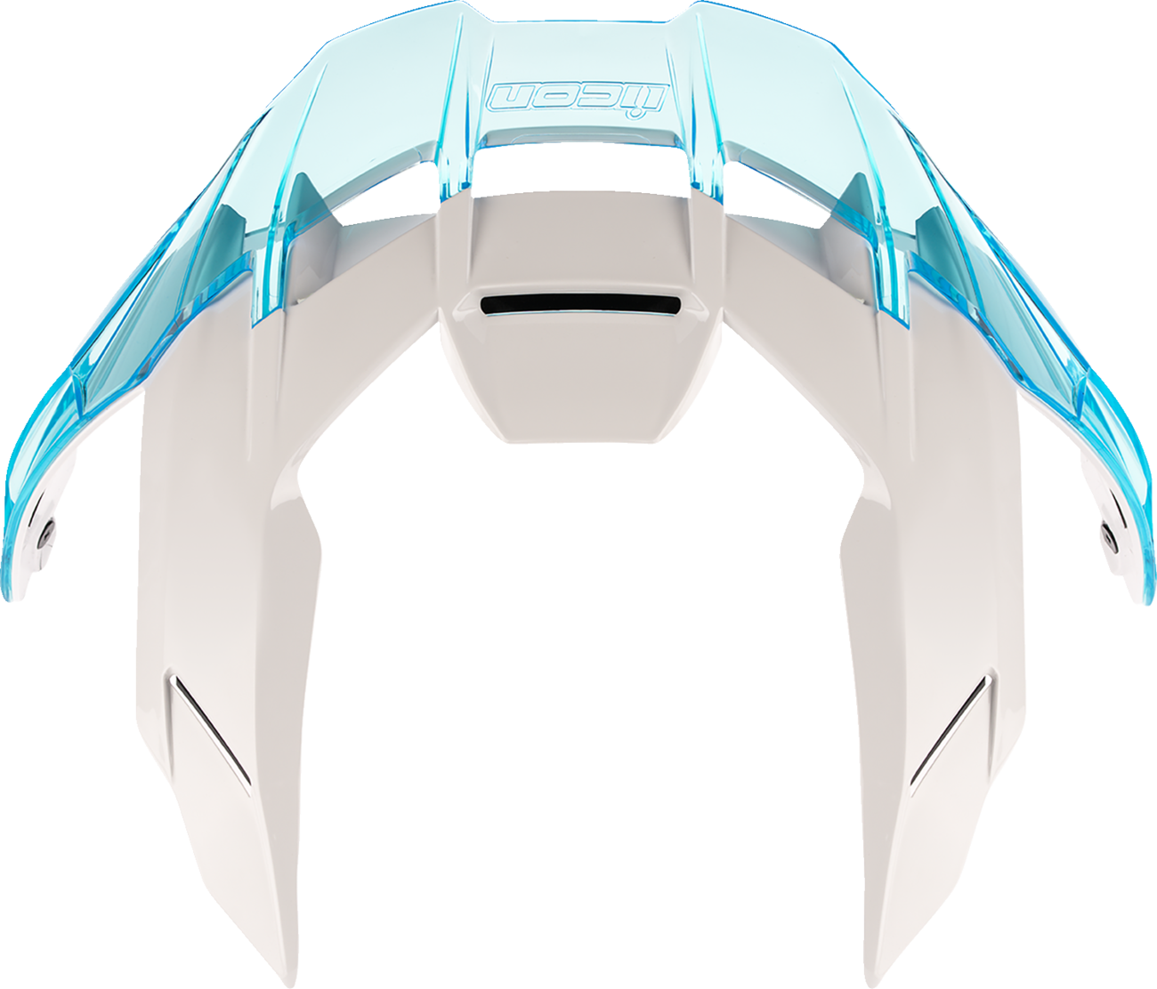 ICON SPOILER ULTRAFLITE WHITE/DAYGLO BLUE 0133-1697