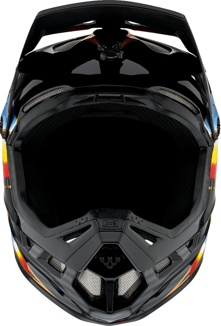 100% AIRCRAFT COMPOSITE HELMET KNOX/BLACK XS 80004-459-09