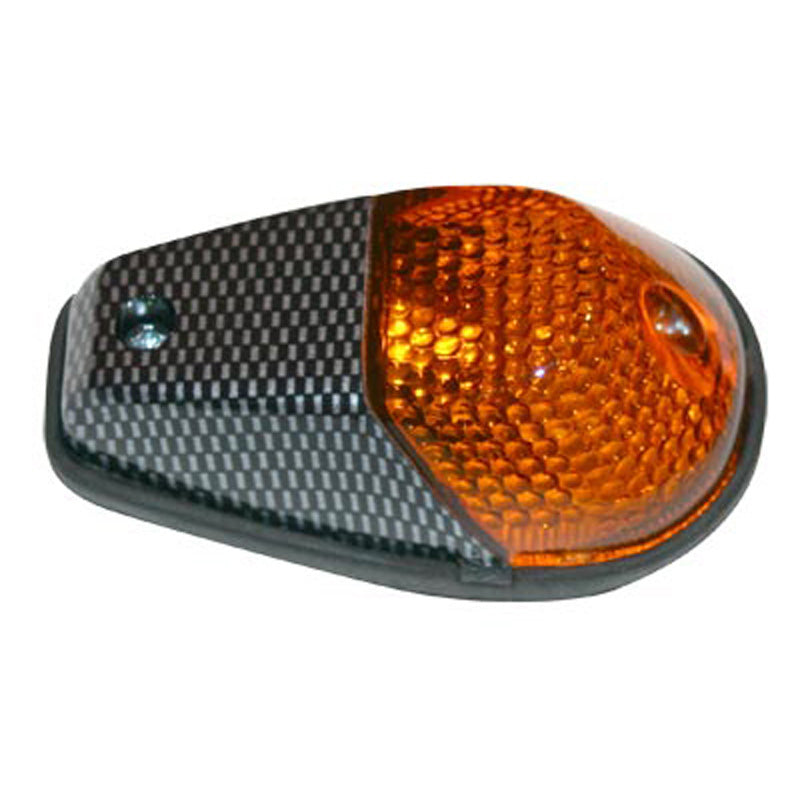 TOXIC F/MOUNT CARBON AMBER 2PCS (DUAL FIL.) 43-3048CA 0168148