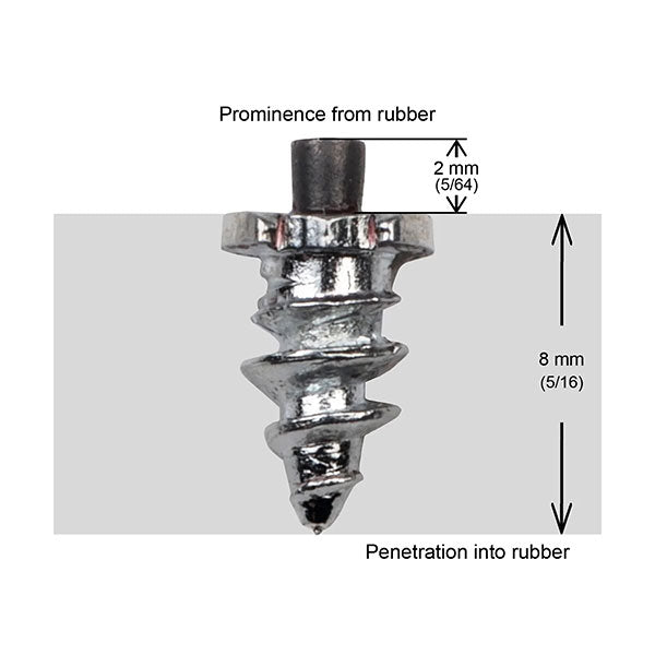 IGRIP SS-06 SHOULDERED TIRE STUDS 6MM 1000PK SS-061000