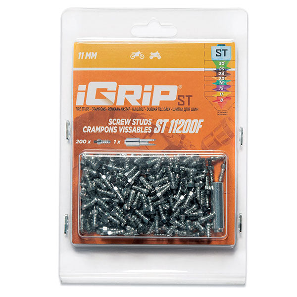 IGRIP ST-11F STANDARD STUDS 11MM 200PK ST-11200F