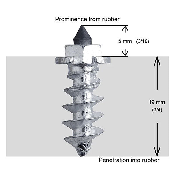 IGRIP SS-18R SHOULDERED RACING TIRE STUDS 18MM 200PK SS-18200R
