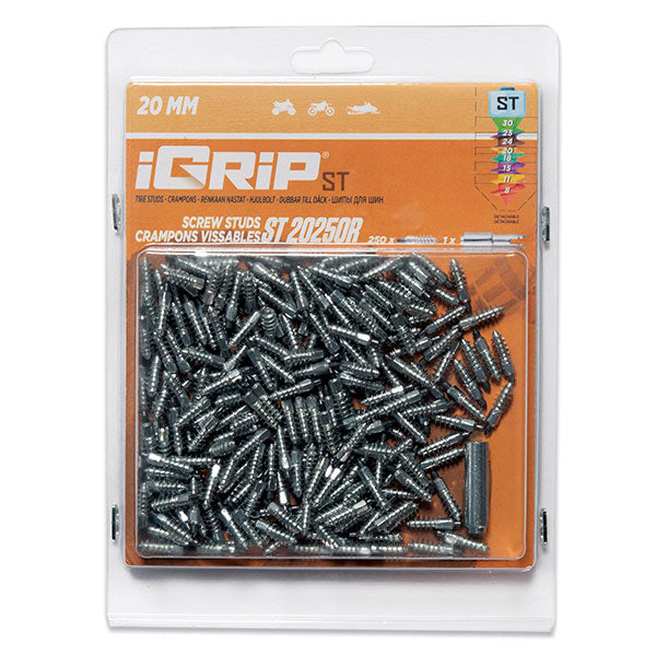 IGRIP ST-20R STANDARD RACING STUDS 20MM 250PK ST-20250R
