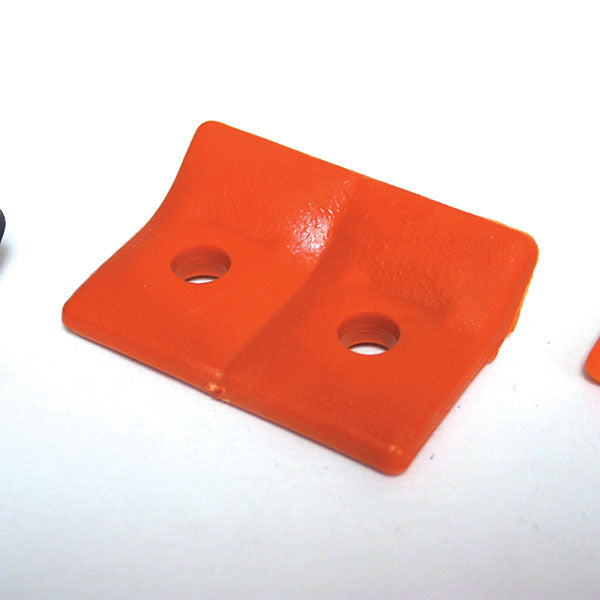 FAST-TAC 45 DEGREE SQUARE BACKER PLATE ORANGE 403O-48