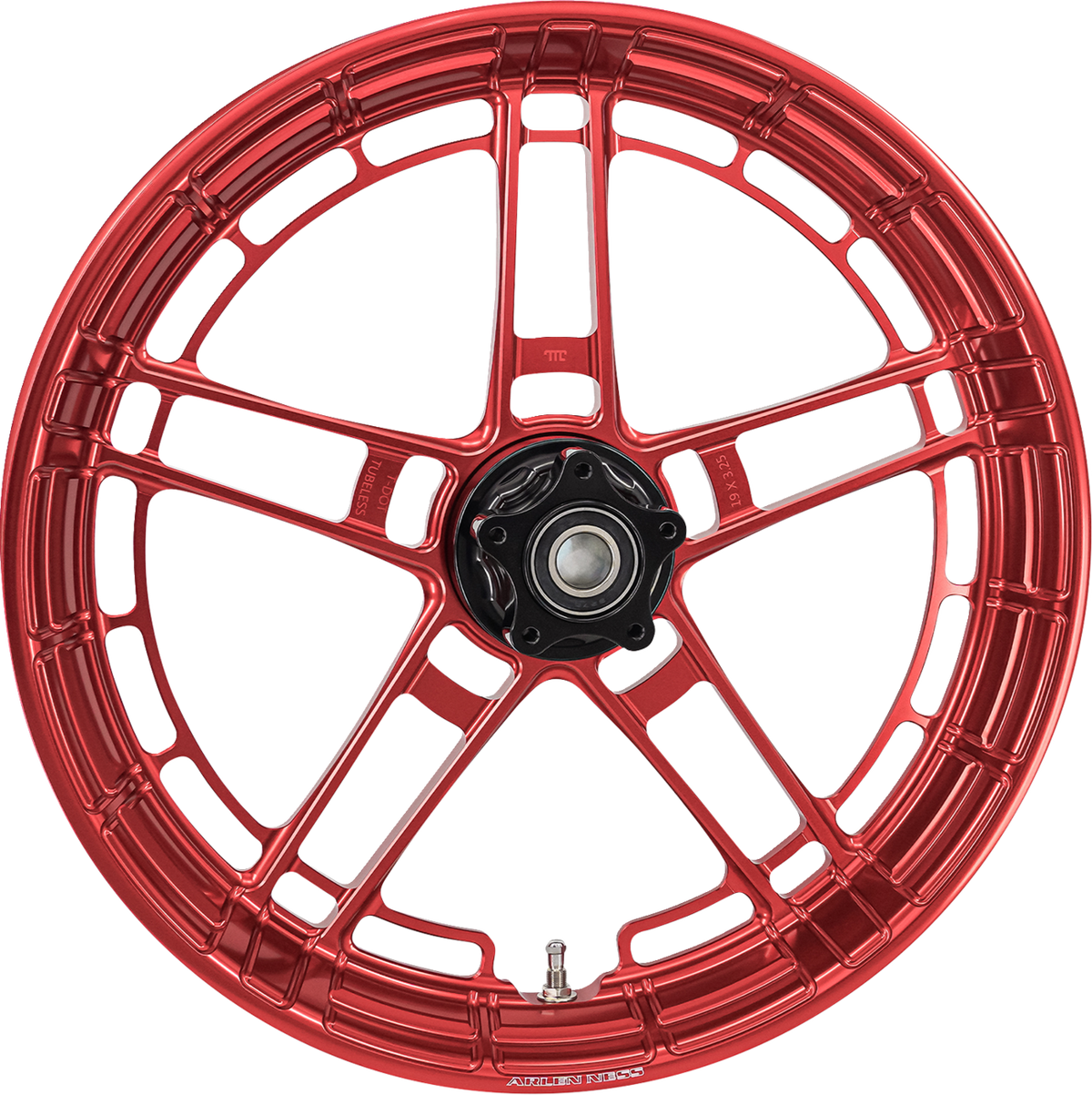 ARLEN NESS WHEEL FLATLINE 19" X 3.25" RED 330-055