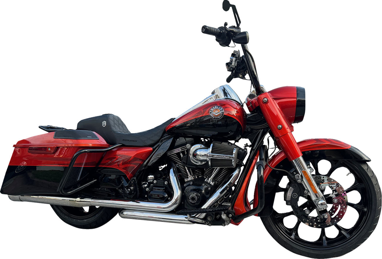 COASTAL MOTO CAST 3D LARGO REAR SOLID BLACK 18X5.5 ABS 09-UP FL TPMS 3D-LGO185SB-ABST