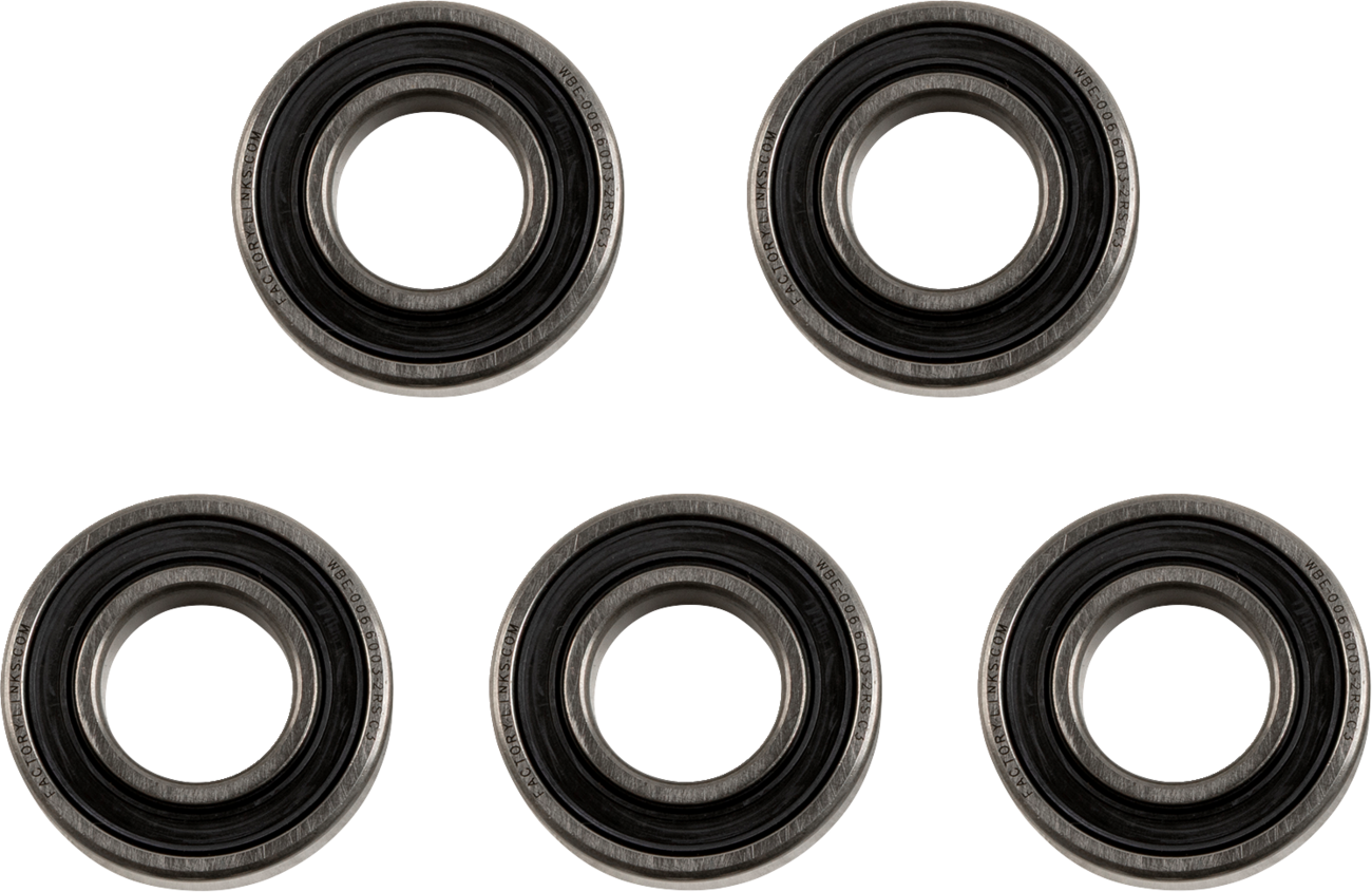 FACTORY LINKS BEARING PACK OF 5 - 6202 2RS WBE-E-005