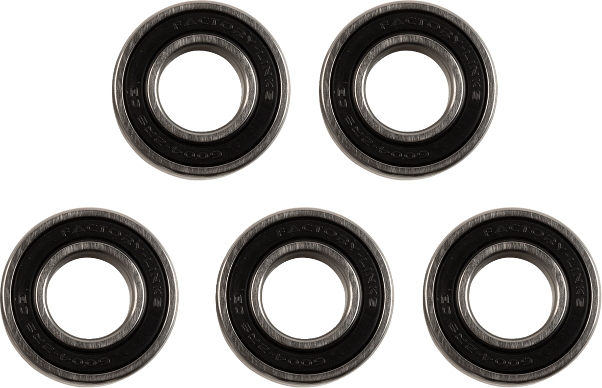 FACTORY LINKS BEARING PACK OF 5 - 6004 2RS WBE-E-010