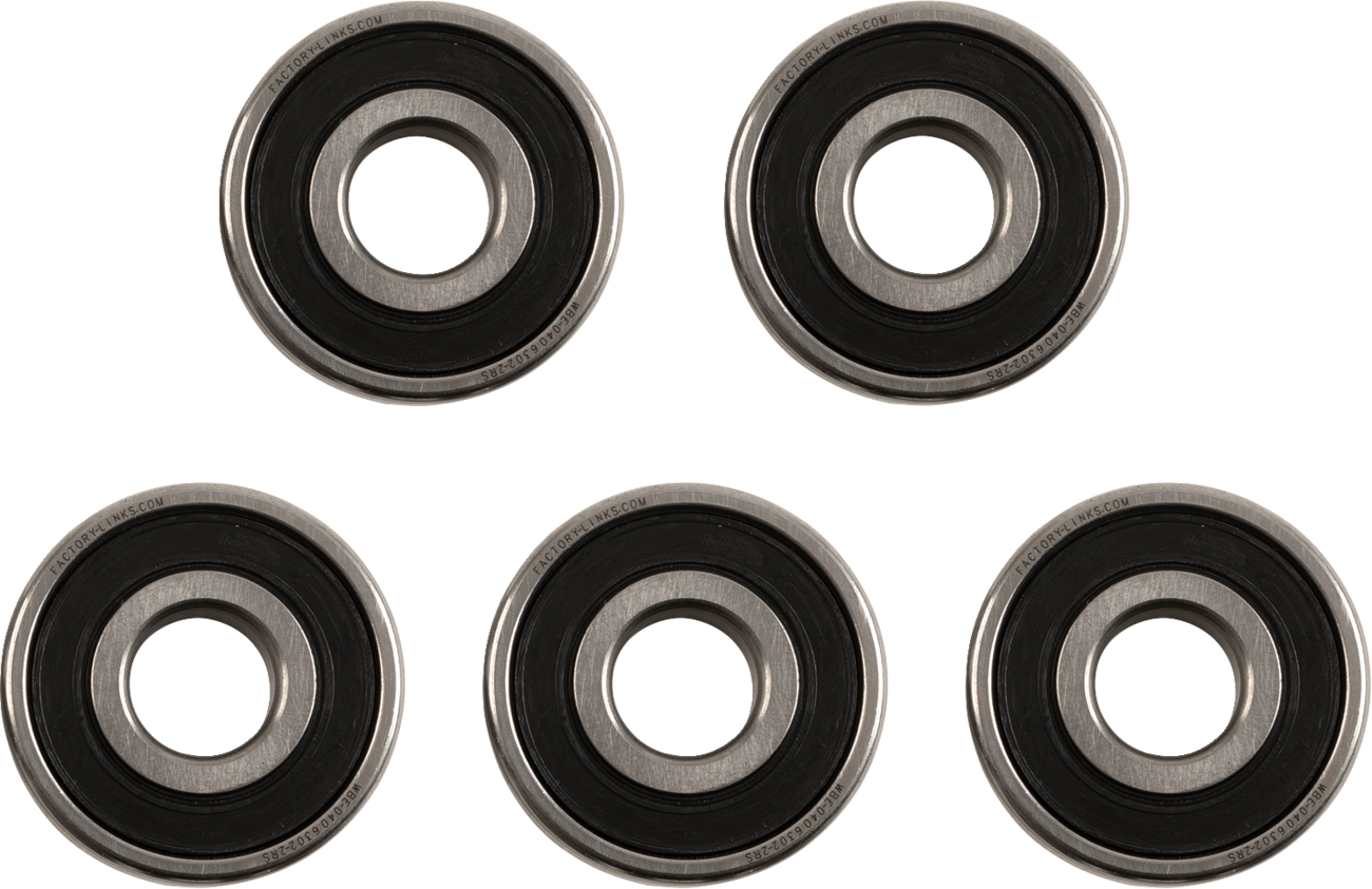 FACTORY LINKS BEARING PACK OF 5 - 6302 2RS WBE-E-040