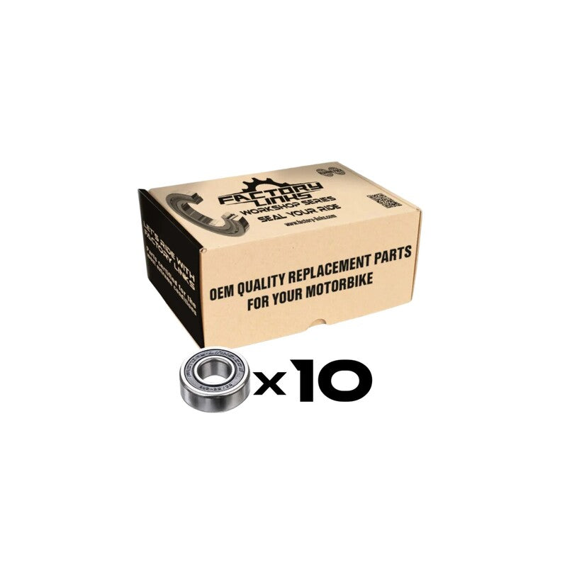 FACTORY LINKS BEARING PACK OF 10 - 6807 ZZ C3 WBE-J-124