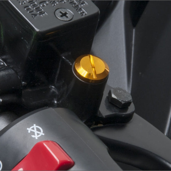 DRC ZETA UNIT MIRROR HOLE PLUG M10 GOL D41-06-509