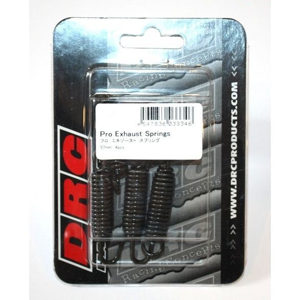 DRC ZETA UNIT PRO EXHAUST SPRING 57MM QTY4 DRCZETA D31-31-157