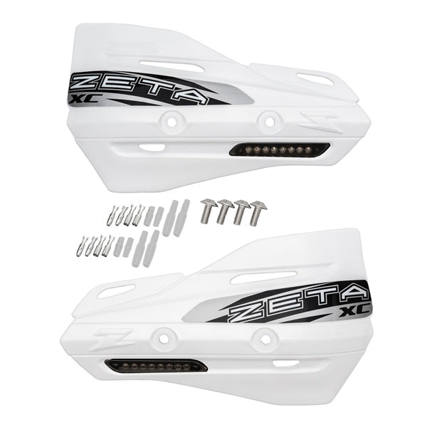 DRC ZETA UNIT HANDGUARD WH W/FLASHER SMK ZE72-3510