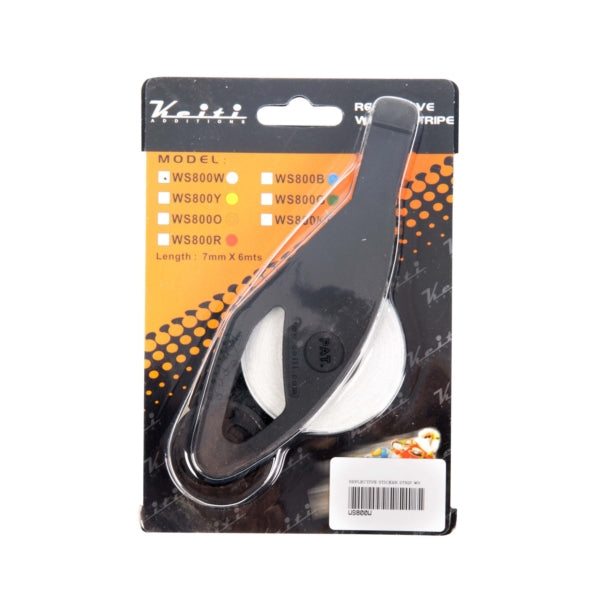 KEITI WHEEL STRIP REFLECTIVE WHITE WS800W