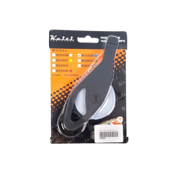KEITI WHEEL STRIP REFLECTIVE BLUE WS800B