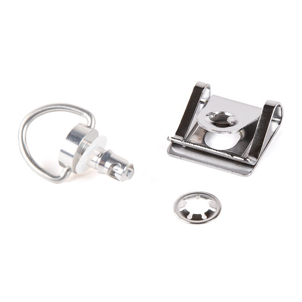 KEITI QUICK RELEASE FASTENER SILVER SHORT (QTY QR14S