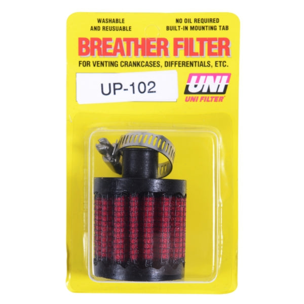 UNI FILTERS AIR FILTER 3/8 CLAMP-ON UNIFILTER UP-102
