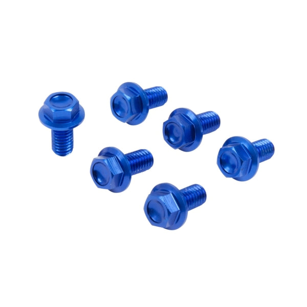 DRC ZETA UNIT FORK GUARD BOLT SET 6PCS YAM2 BL ZE88-9416