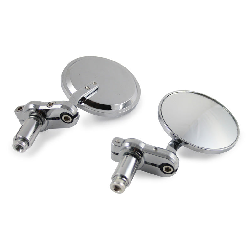 TOXIC HANDLEBAR END MIRROR CHROME (PR) 029761