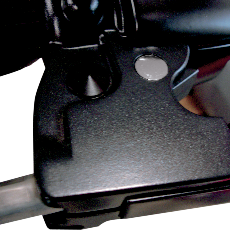 JOKER MACHINE MIRROR HOLE PLUG BLACK 03-022B