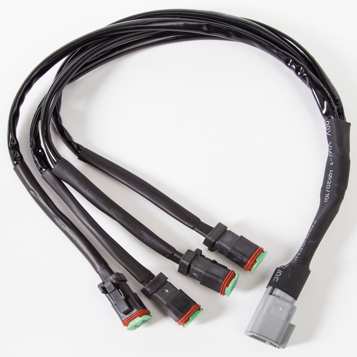 SLASHER ADAPTER 1PF AMP TO 4PM: WITH 45CM WIRES DT-4P