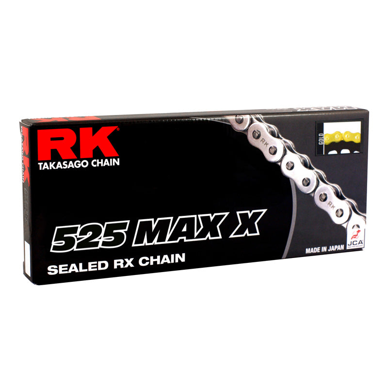 RK MAX PREMIUM RX-RING 525 CHAIN 110L-RL GOLD 525MAXX-110-GG
