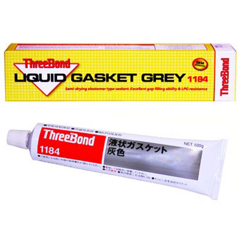 THREE BOND T.BOND GASKET GREY 100GR TB1184 EACH. 1184A100GA-TH 24